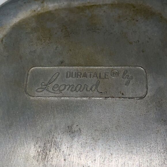 Duratale by Leonard metal serving platter  " give us this day our daily bread” - Picture 7 of 7